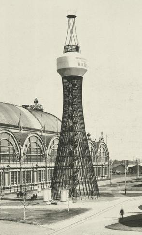 ملف:First Shukhov Tower Nizhny Novgorod 1896.jpg
