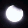 صورة توضح كسوف القمر من كرمان، إيران.