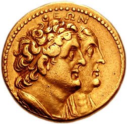 ملف:Ptolemaeus I&Berenike I.jpg