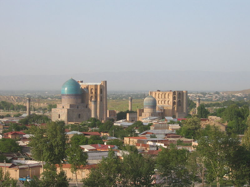 ملف:Samarkand view from the top.jpg