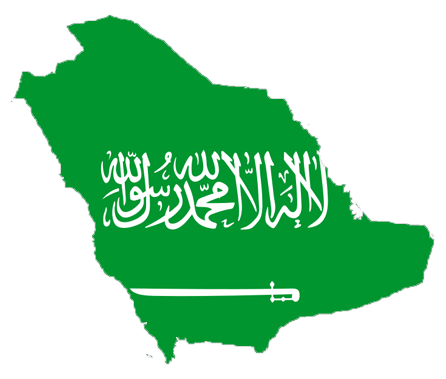 ملف:Saudi Arabia Flag Map.png