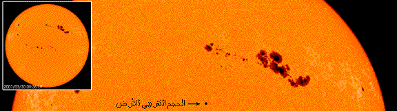 ملف:Sunspotcloseinset ar.png