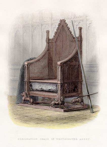 ملف:Coronation Chair and Stone of Scone. Anonymous Engraver. Published in A History of England (1855).jpg