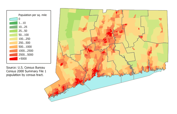 ملف:Connecticut population map.png
