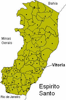 ملف:Map of Espirito Santo with Capital and Neighbour States.PNG