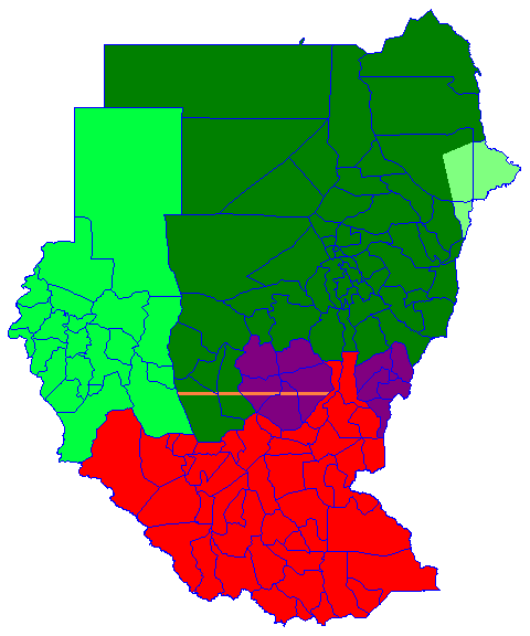 ملف:Sudan political regions July 2006.png
