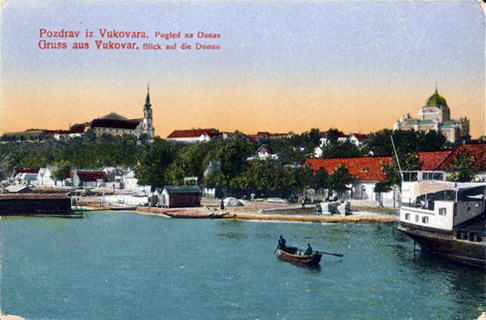 ملف:Greetings from Vukovar - View of the Danube (front).jpg