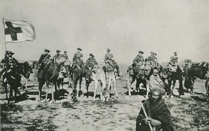 ملف:German Red Cross mission in Libya, worked with the Libyans during the Turko-Italian war 1912.jpg