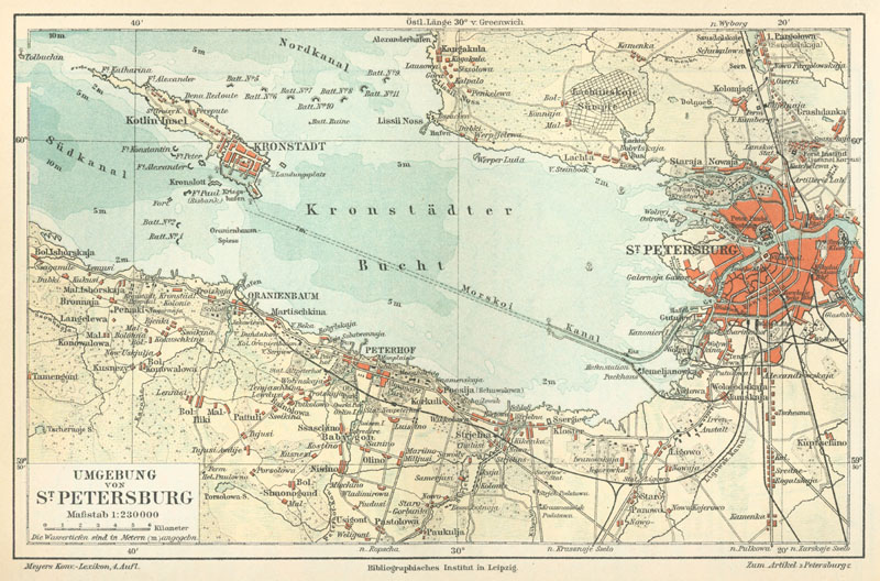 ملف:Map of St. Petersburg (Einseitige Farbkarte).jpeg