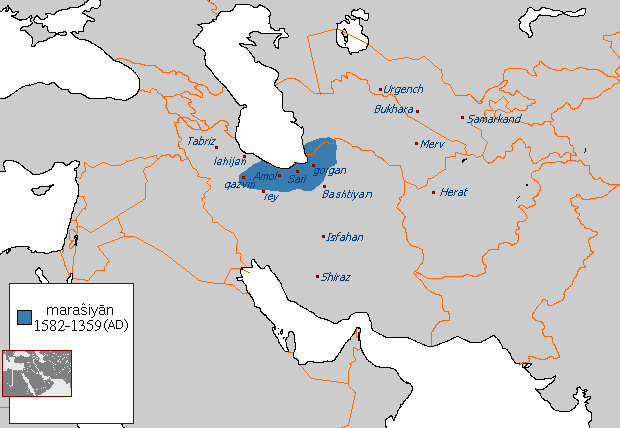 ملف:Marashiyan government 1359-1582 AD.png