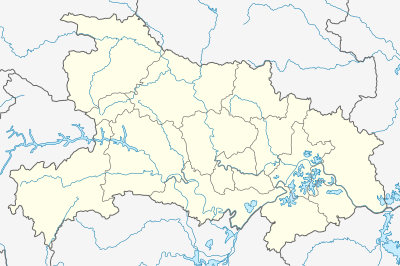 Location map China Hubei