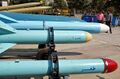 عرض صواريخ ظفر ونصر 1 بالمعرض الخاص بإنجازات بحرية الحرس الثوري الإيراني في بحيرة (چیتگر). هذه الصورة تابعة لوكالة أنباء فارس