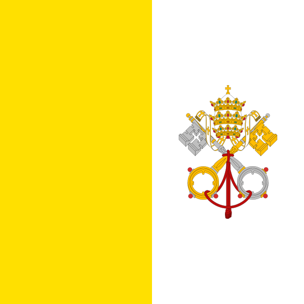 ملف:Flag of the Vatican City.svg