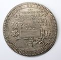 ميدالية تذكارية بمناسبة افتتاح قناة السويس في 17 نوفمبر 1869 (الظهر)