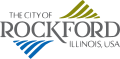 Wordmark of the City of Rockford
