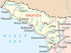 موقع سخومي في أبخازيا