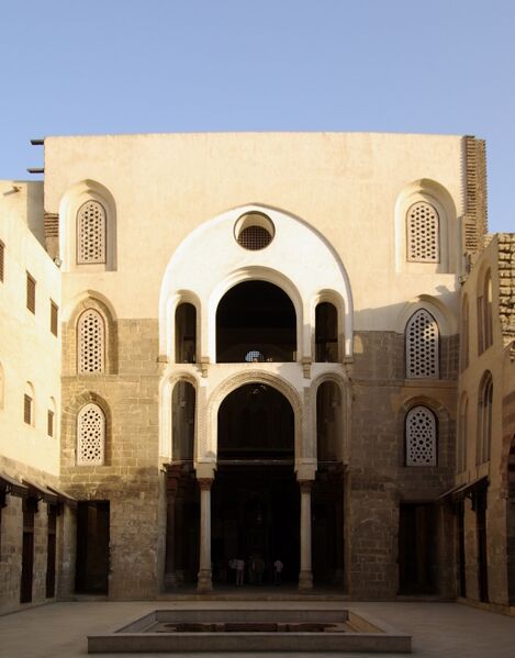 ملف:Al-Mansur Qalawun Mosque BW 4.jpg