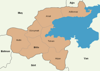 Bitlis location districts.png
