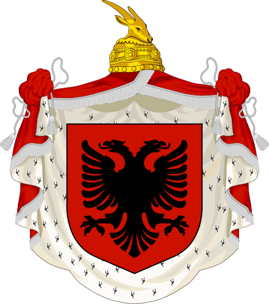 ملف:Coat of arms of the Albanian Kingdom (1928–1939).svg