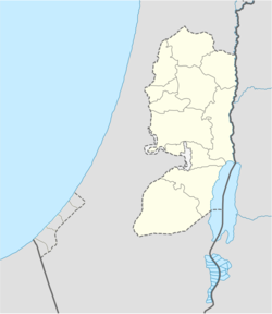 Jalud is located in الضفة الغربية