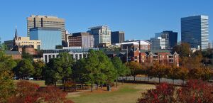 Fall skyline of Columbia SC from Arsenal Hill.jpg