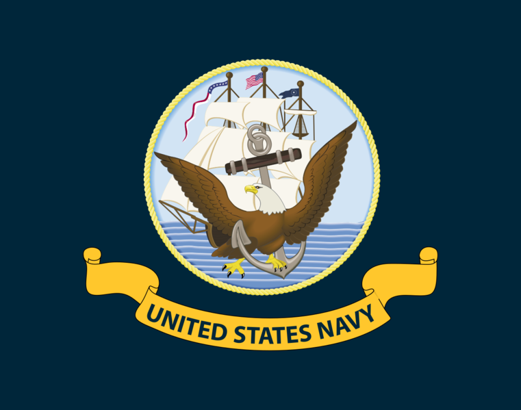 ملف:Flag of the United States Navy (official).svg
