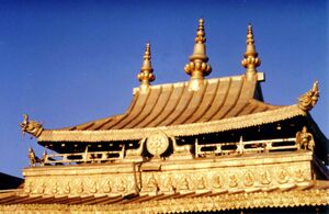Gilt roof of the Jokhang