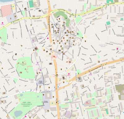 Plovdiv city center map.png