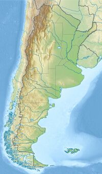 أوشوايا is located in الأرجنتين