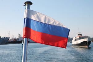 Russian flag on ship.jpg