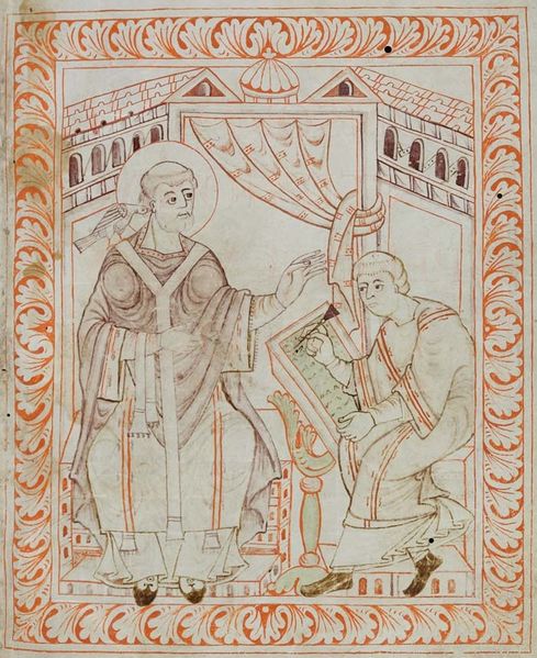ملف:Gregory I - Antiphonary of Hartker of Sankt Gallen.jpg