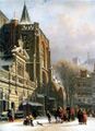 Grote Markt, Antwerp by Cornelis Springer, 1862