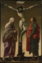 The Crucifixion with the Virgin and St. John, (c. 1625), 154.9 x 102.2 cm, Metropolitan Museum of Art, New York City