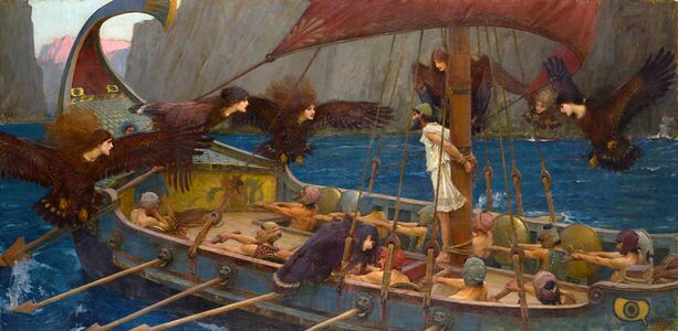 Ulysses and the Sirens 1891
