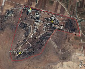 موقع تجميع صواريخ فاتح قرب السفيرة