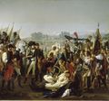 "Napoleon is presented the body of Desaix" by Jean Broc.