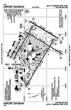 FAA airport diagram as of September 2014.