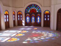 Interior of Tabatabaeis House
