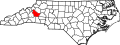 State map highlighting Burke County