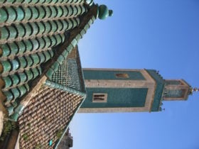 ملف:Meknes Medersa Bou Inania Minaret.jpg