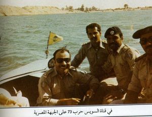 الجيش الكويتي في قناة السويس 1973.