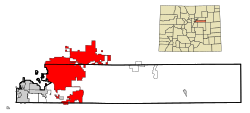 الموقع في Arapahoe County and the State of Colorado
