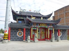 معبد كل السماء (都天廟Dōutiānmiào) في Longgang, Cangnan، ون‌ژو.