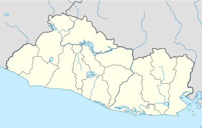 Location map El Salvador