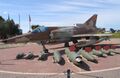 An Israeli made IAI Kfir of 144 Squadron "Phoenix" with weapons