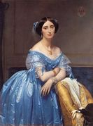 أميرة بروگلي، اسمها قبل الزواج جوسفين-إيلينور-ماري بولينا دي جالارد دي براسك دي بيران، 1853، متحف المتروپوليتان للفنون، نيويورك