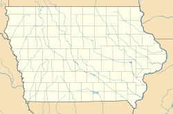 دى موين، آيوا is located in Iowa