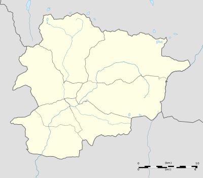 Location map Andorra