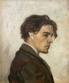 Portrait of Chekhov by his brother Nikolay