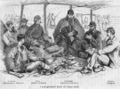 War correspondents in Serbian camp, 1876